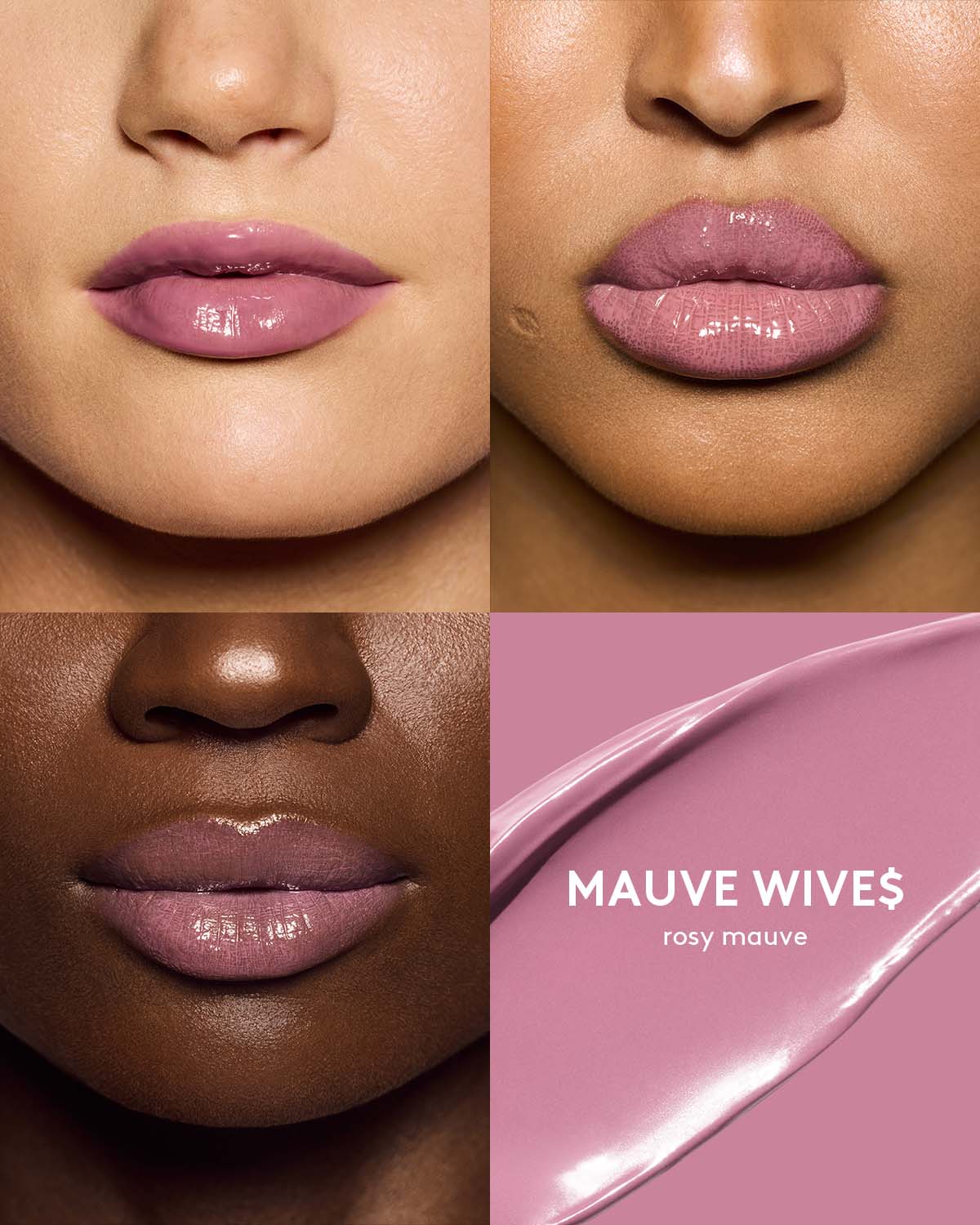 Gloss Bomb Cream Color Drip Lip Cream ¡ª Mauve Wive$