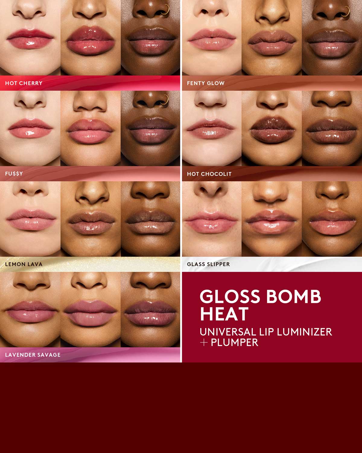 Gloss Bomb Heat Universal Lip Luminizer + Plumper ¡ª Lavender Savage
