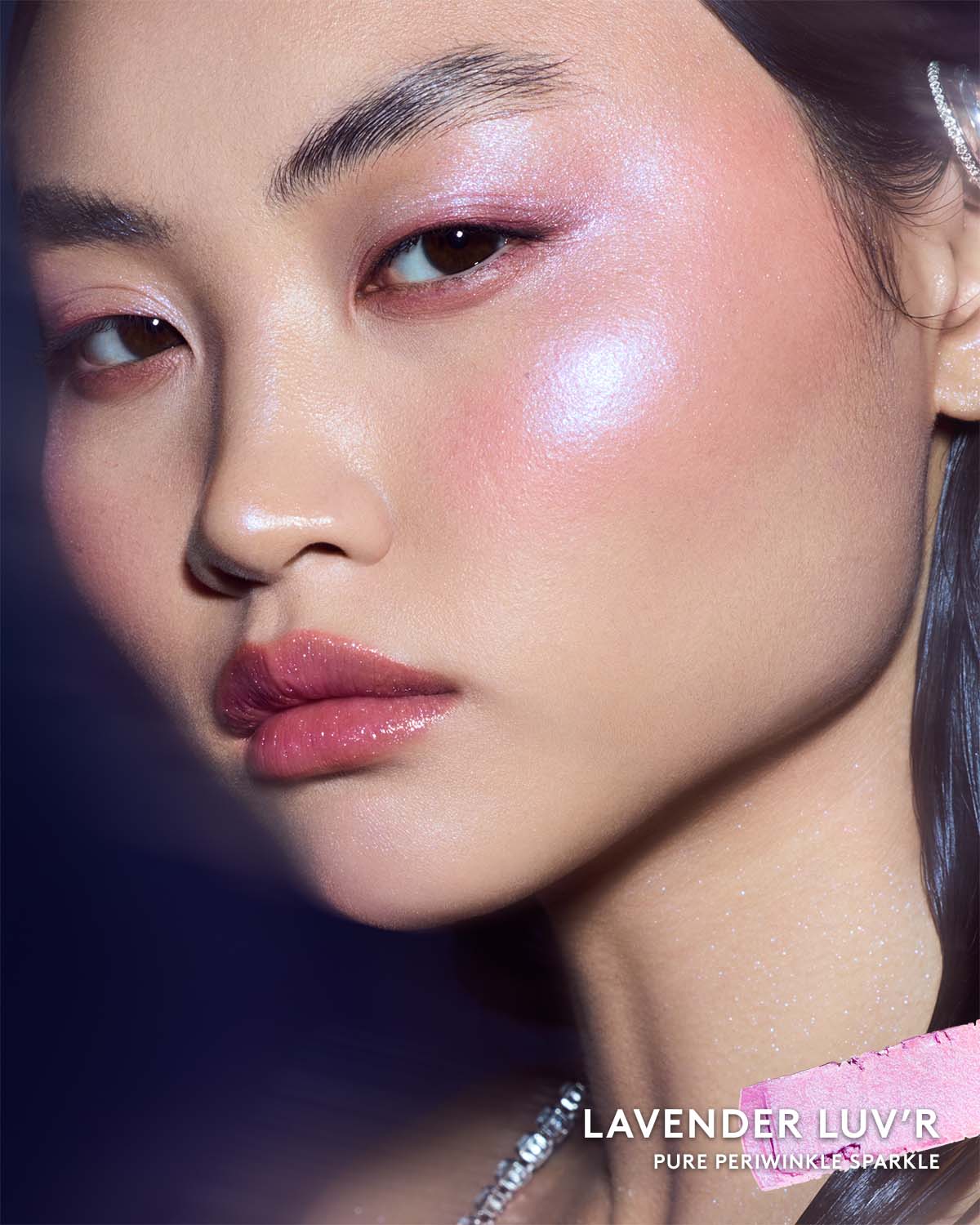 Diamond Bomb All-Over Diamond Veil ¡ª Lavender Luv'r